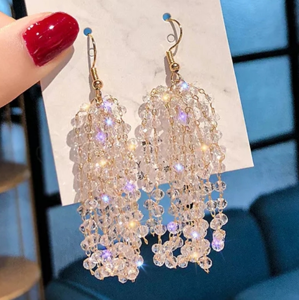 Crystal Drop Earrings